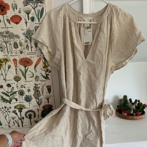 H&M cream dress!